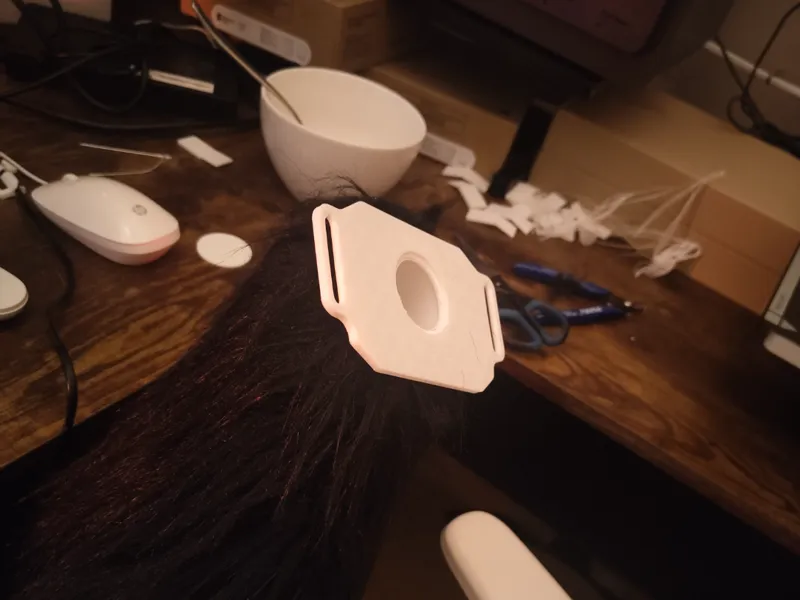 Furry tail belt panel converter  -  (with holder)