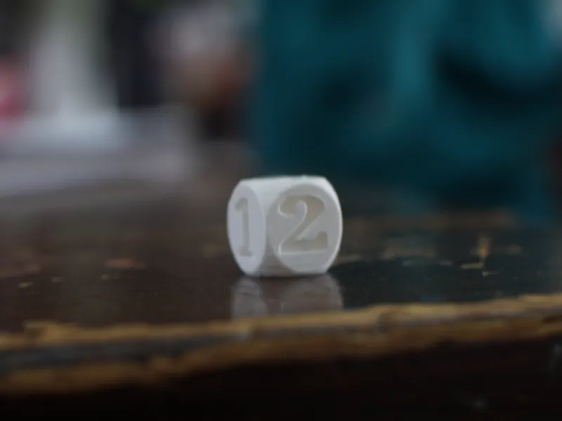 old style dice