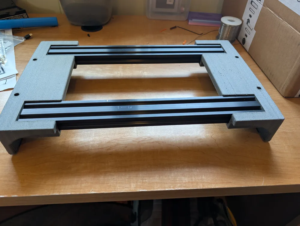 Qidi Q2 Box Riser 2020 and 2040 Extrusions - Free 3D Print Model ...