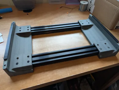 Qidi Q2 Box Riser 2020 and 2040 Extrusions - Free 3D Print Model ...