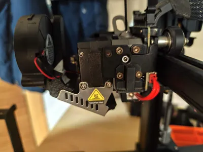 Sprite Extruder 5015 Fan Duct No M4 Screw Version