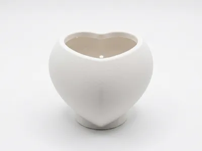 Heart Vase for Mother's Day