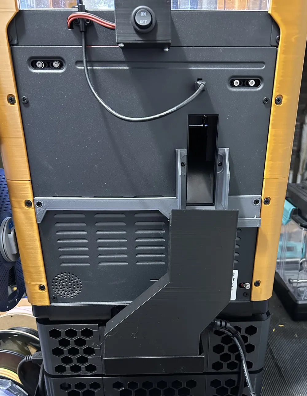 Flashforge AD5X Poopshoot Riser - Free 3D Print Model - MakerWorld