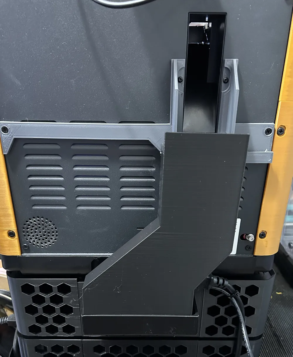 Flashforge AD5X Poopshoot Riser - Free 3D Print Model - MakerWorld