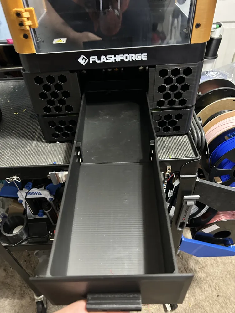 Flashforge AD5X Poopshoot Riser - Free 3D Print Model - MakerWorld