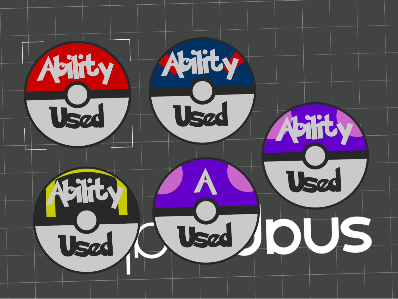 Pokemon TCG Ability Used Token/Counter