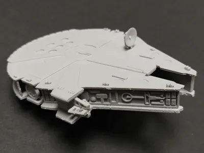 Star Wars Millennium Falcon Card Model