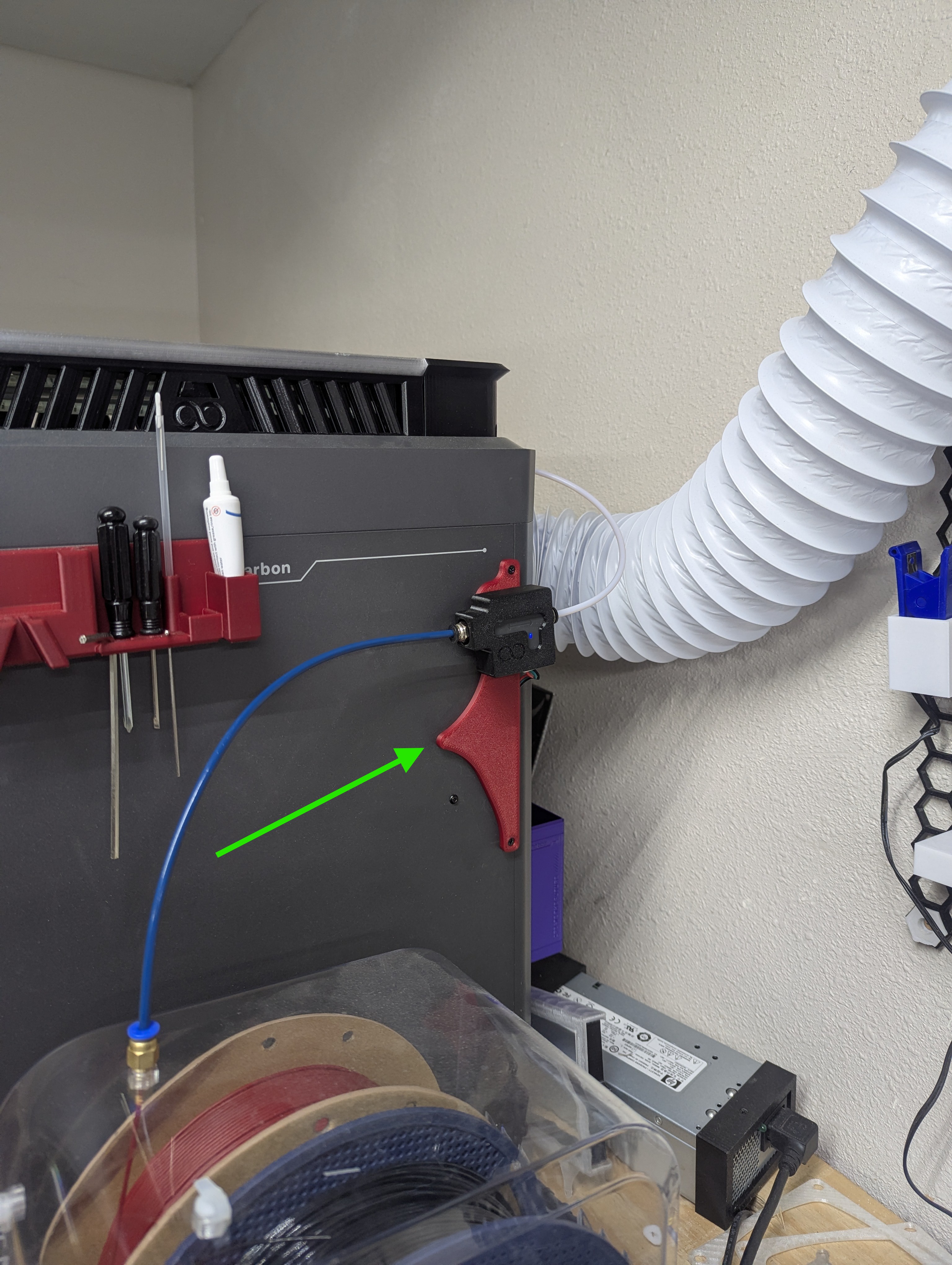 Centauri Carbon Filament Sensor Relocate