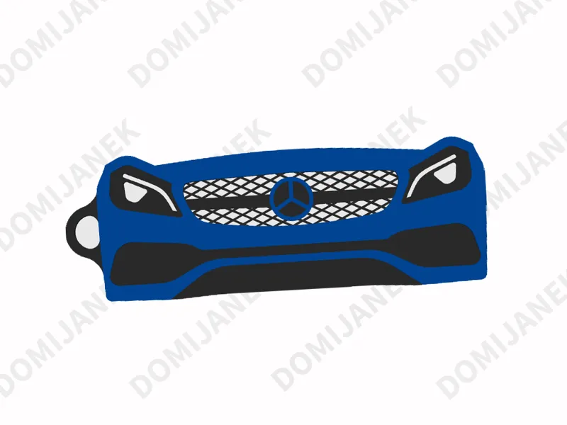 Mercedes A45 AMG Key Chain
