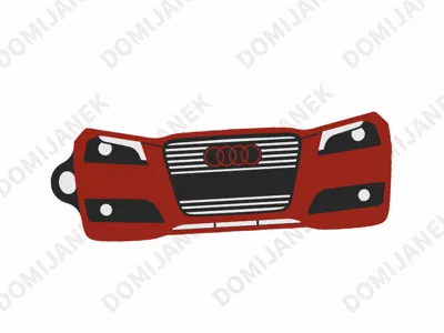 Audi A3 8PA Key Chain