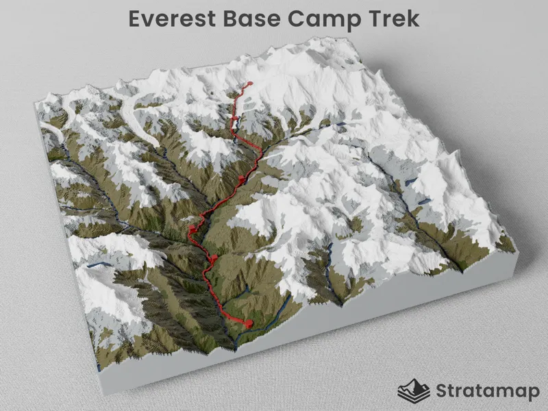 Everest Base Camp Trek | Stratamap