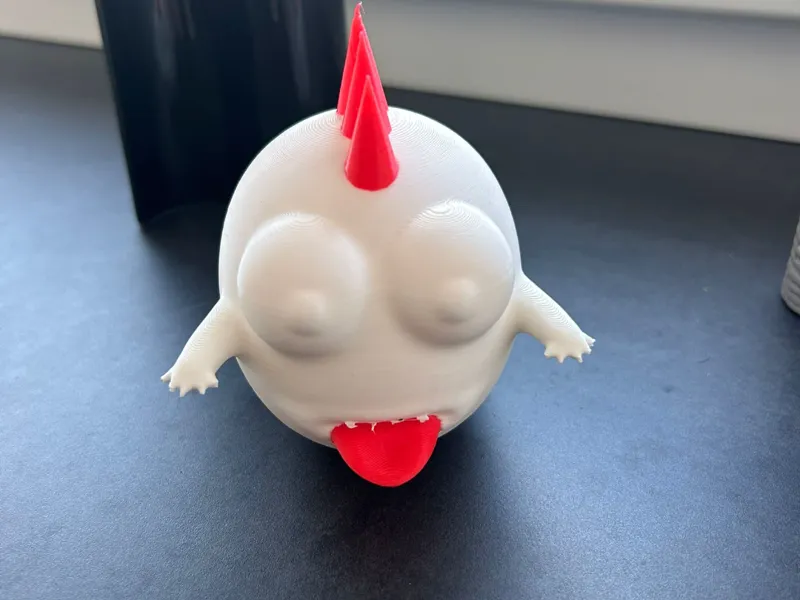 Punk Blob – Funny Desk Creature