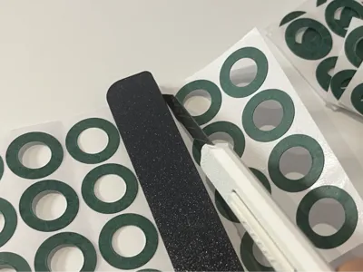 21700 Battery Barley Paper Spacer Cutting Aid Tool