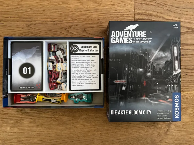 Die Akte Gloom City Insert
