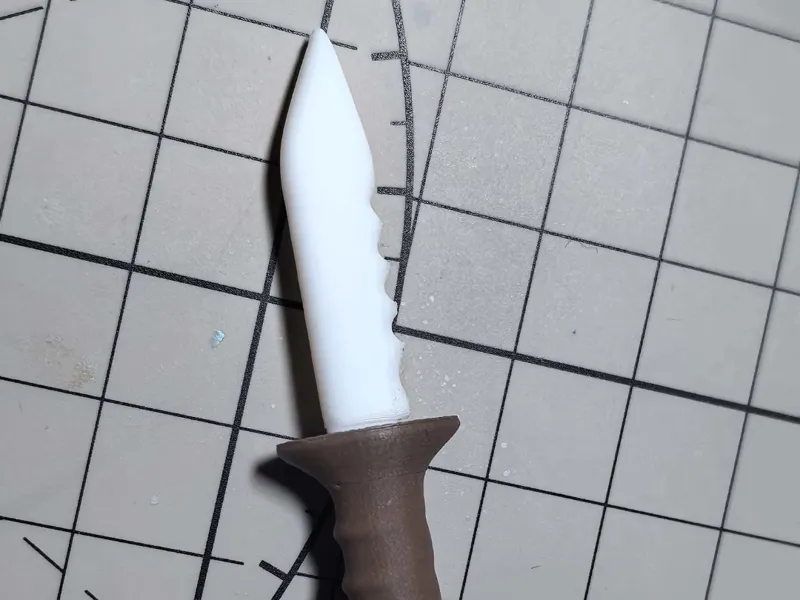 老玩具造型的  小刀模型