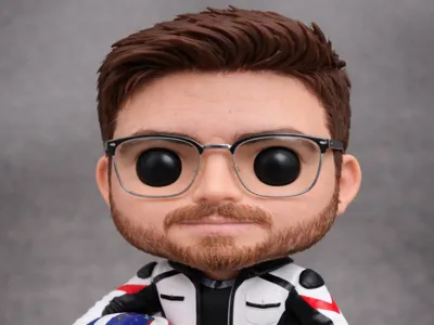 Funko Pop Motard