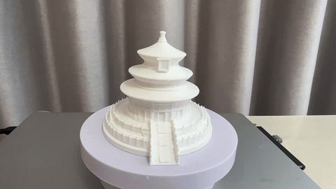 北京故宫紫荆城天坛模型