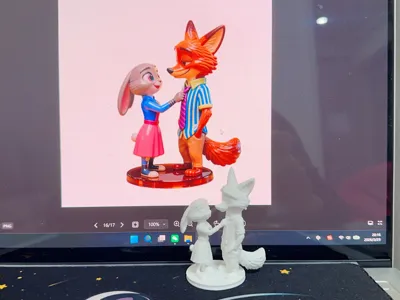 Zootopia Judy and Nick