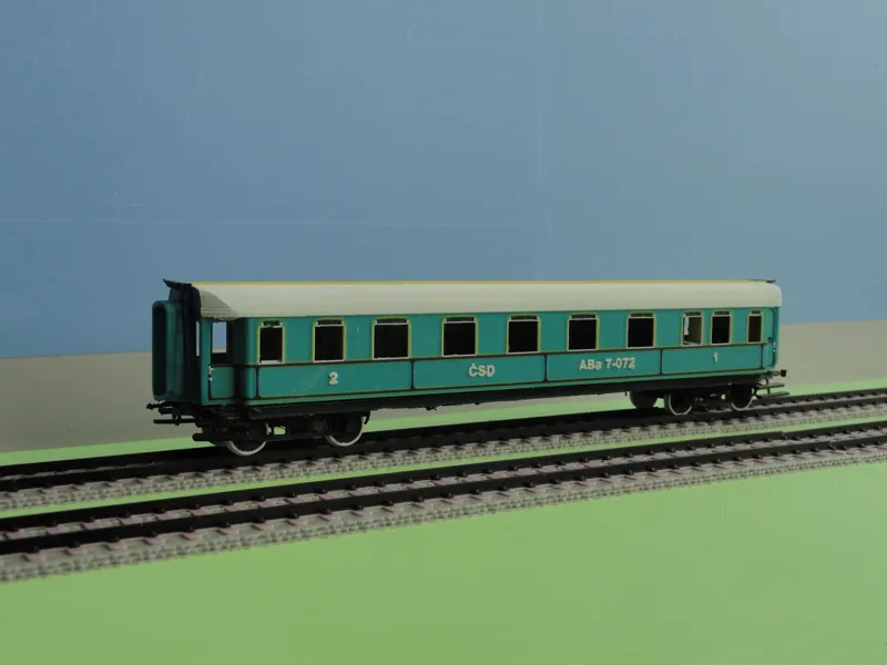 Passenger carriage ABa, Ca ČSD (Ringhoffer) H0