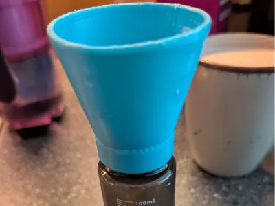 Funnel for 120ml Liquid Bottles