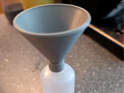 Funnel for 90ml liquid bottles