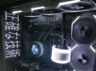 custom back plate for lian li O11 vision compact