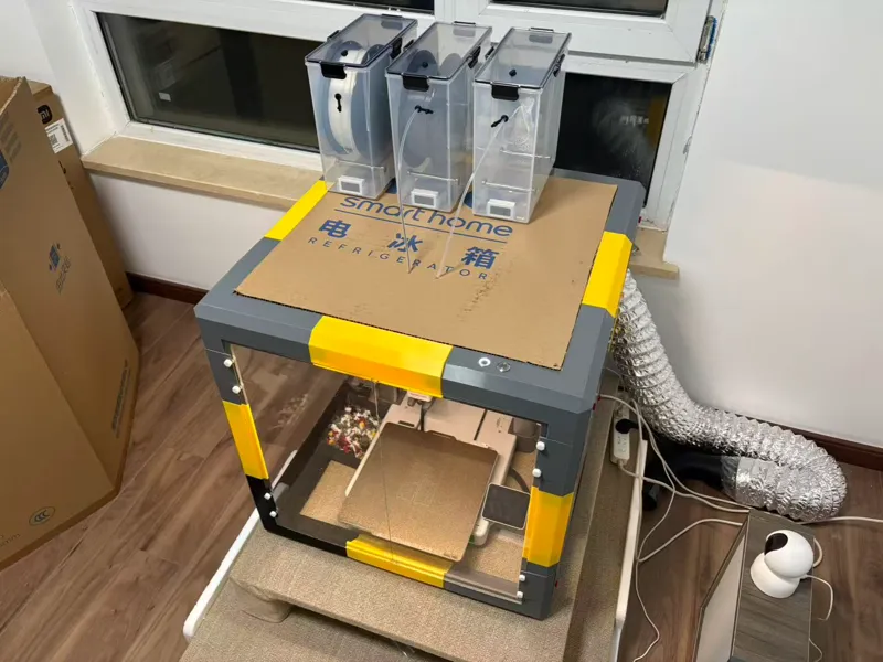 A1 mini/A1封箱-可接灯光排风开关-尺寸600*600*600mm