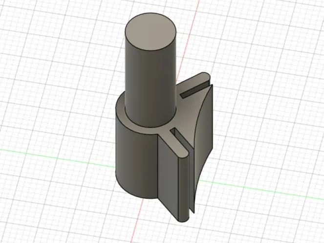 Drawer Rear Socket for Round Rail