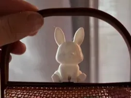 Bunny Cap for Thermoformed Basket