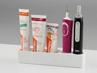 Oral-B Toothbrush Holder with 3 Storage Slots