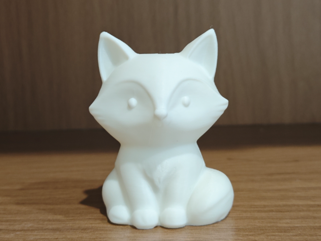狐狸笔筒-狐狸花盆