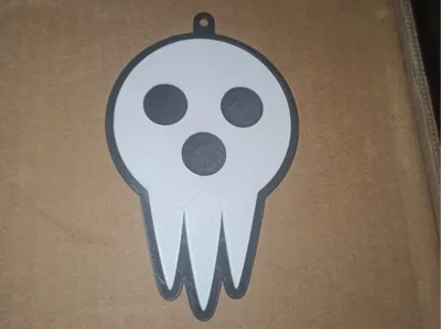 soul eater death keychain 