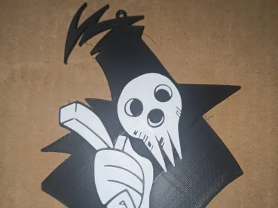 Soul Eater Death keychain