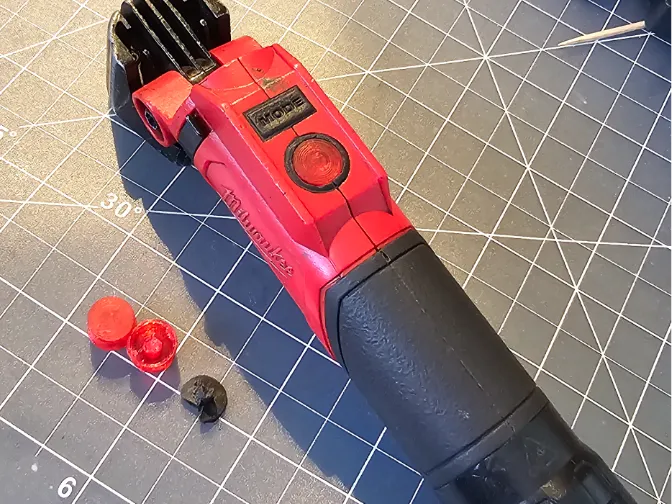 Milwaukee 2113-** flashlight button replacement