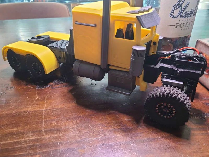 Axial SCX24 Axle Mounts for PROFESSORBOOTS RC Semi