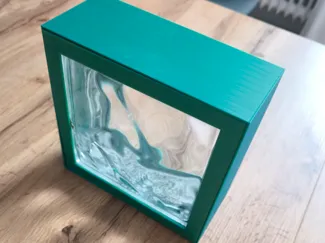 Glasbaustein Abdeckung  