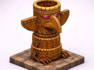 Totem Passaro Habbo