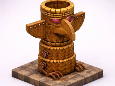 Habbo Bird Totem