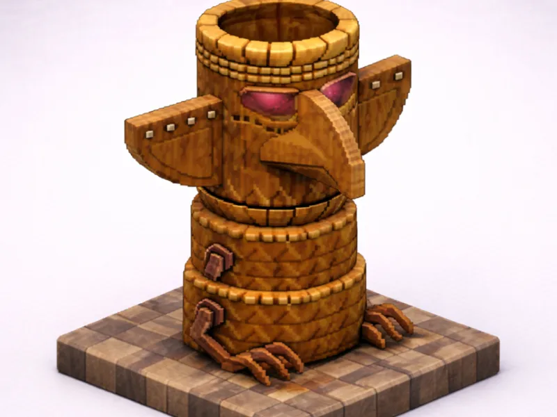 Totem Passaro Habbo