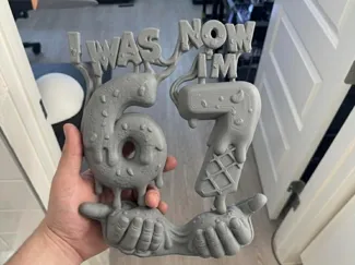 I was 6 now I'm 7