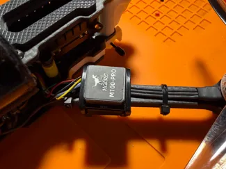 Mario 5 FPV rear arm 21x21mm GPS mount