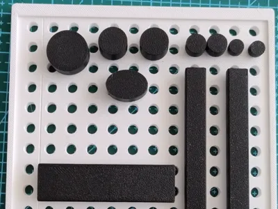 Atomstack P1 plate with centering holes