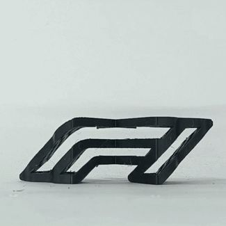 Text Flip - F1 x Checker Flags