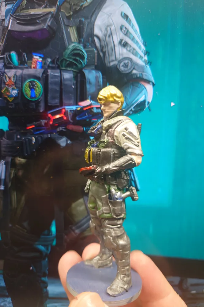 Operador Bit de Delta Force - Modelo de impresión 3D gratuito - MakerWorld