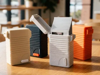 Polaroid Mini Retractable Photo Storage Box | no hardware needed