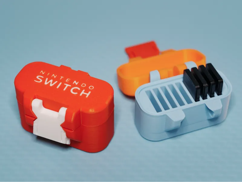 Switch 游戏卡带盒 | 坚固便携 无需五金