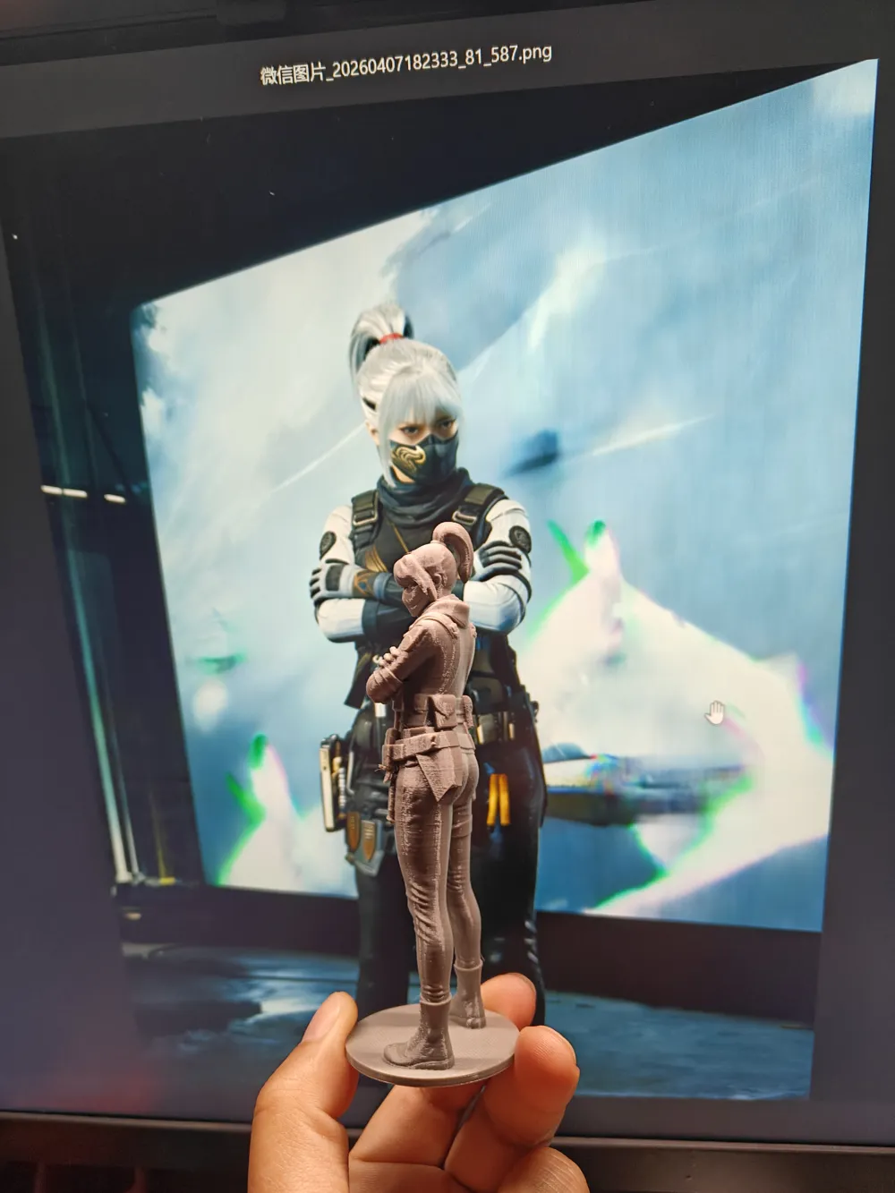 Delta-Operation Spezialagent - Tuschewolken-Design – Kostenloses 3D ...