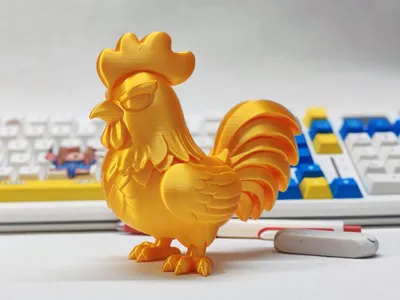 chicken, rooster, golden rooster