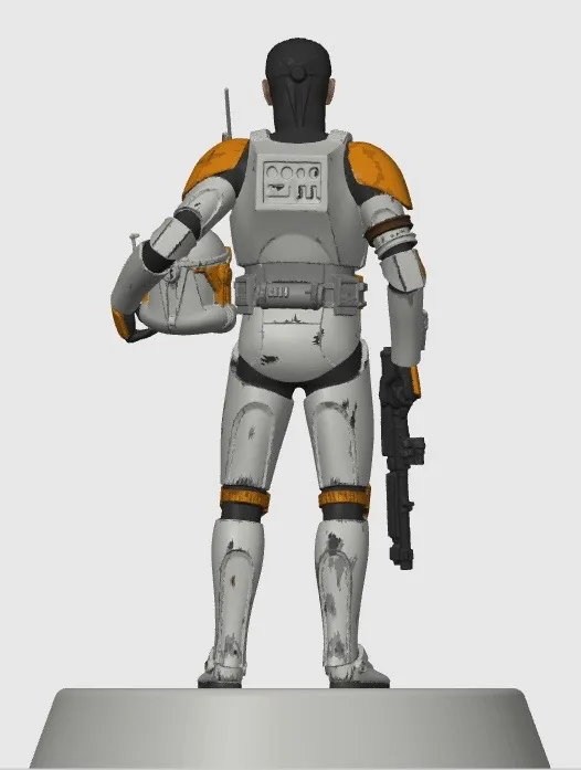 Phase 2 Commander Cody Helmet Removed Miniature - Free 3D Print Model ...