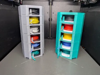 Parametric Wire Spool Holder